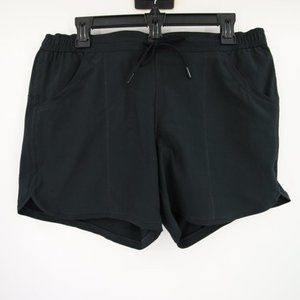 NWOT Lands End Black Swim Shorts Size 12